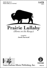 Prairie Lullaby SATB choral sheet music cover